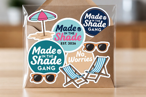 Made in the Shade Gang Sticker Pack